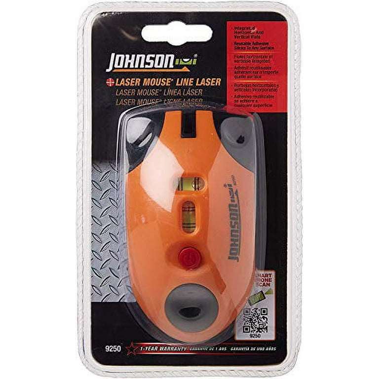Johnson Level Tool 9250 Laser Line Level Mouse