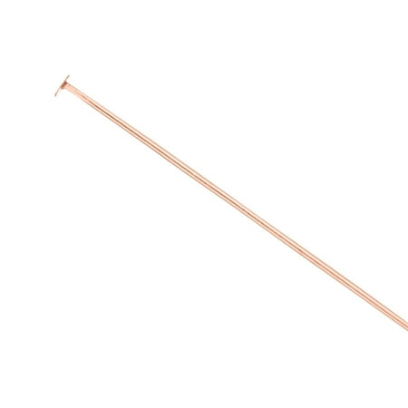 

100pcs 21Ga T-Pins Antique-Copper Plated 1.4-Inch Head Pins