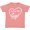 Mauve, variant on Inktastic I Love My Gigi in White Chalk Heart Boys or Girls Toddler T-Shirt