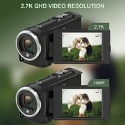 MARVUE Video Camera Camcorder 2.7K 50MP 16X Zoom Vlogging Camera for YouTube