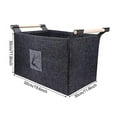 thumbnail image 3 of Firewood Bag Heavy Waterproof Waxed Firewood Storage Bag Home Storage Bag, 3 of 5