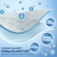 thumbnail image 3 of Anowpo Mantas refrescantes para personas que duermen calientes, manta que brilla en la oscuridad, controlador de juego, regalos para niños Q-Max>0.4 fibra de enfriamiento Arc-Chill, regalos para niños, 3 of 5