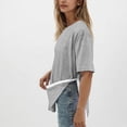 thumbnail image 4 of Shirts for Women Summer Spring Tops Short Sleeve Oversized Tshirts Fashion Basic Casual Tee Clothes 2026 Trendy, 4 of 9