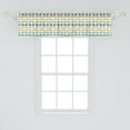 thumbnail image 2 of Ambesonne Cartoon Window Valance, Elephants Love Adornment, 54" X 12", Multicolor, 2 of 3