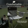 thumbnail image 6 of Coleman Portable Camping Chair with 4-Can Cooler, Cushioned Seat & Back with Side Pockets & Cup Holder, Carry Bag Included, Great for Camping, Tailgating, Firepits, Patio, & More, 6 of 8
