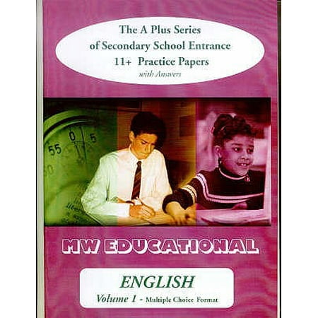 English (Standard Format) : With Answers: The a Plus Series of Secondary School Entrance 11+ Practice (Best 11 Plus Practice Papers)