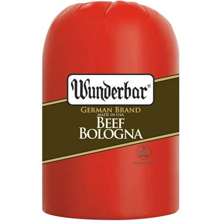 Wunderbar German Brand Beef Bologna, Deli Sliced - Walmart.com