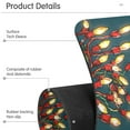 thumbnail image 4 of Yayeee Faucet Mat for Kitchen Sink 14.7" Diatomite Long Splash Guard Pad, Red Christmas Light, 4 of 7