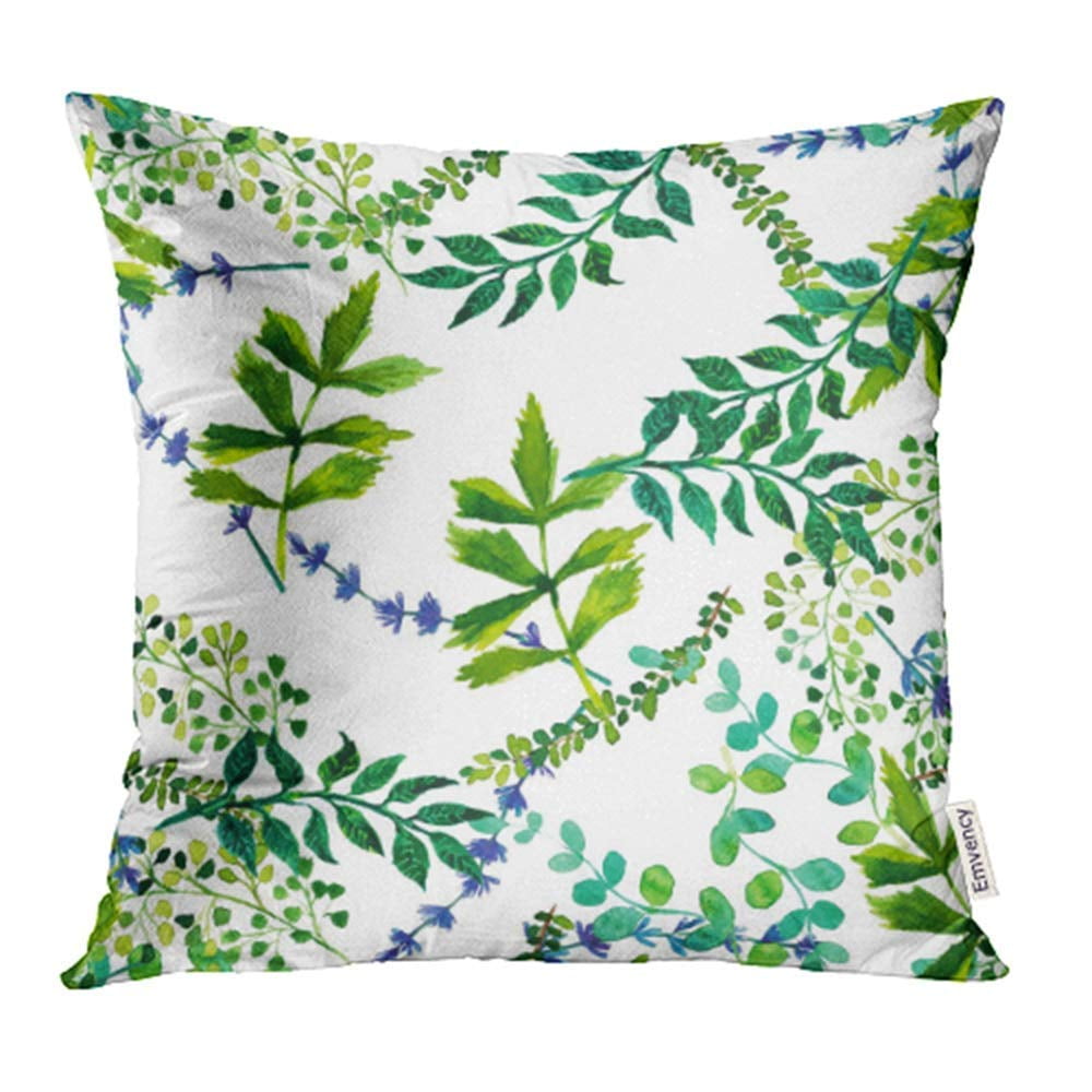 ARHOME Beautiful Nature with Herbs and Leaves Floral with Summer Spring