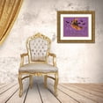 thumbnail image 3 of Penner, Janelle 24x20 Gold Ornate Wood Framed with Double Matting Museum Art Print Titled - Spooktacular I Black Cats Purple, 3 of 4