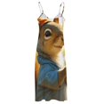 thumbnail image 5 of Funny Squirrel Sleeveless Dress for Women Clothing Female Women's Summer Skirt, 5 of 7