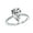 Silver, variant on Bling Jewelry Womens Pear Shape Solitaire AAA CZ Halo Engagement Ring 14K Gold Plated Sterling Silver