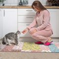 thumbnail image 3 of Pioneer Flower Floral Print Pattern Kitchen Rugs Sets Of 2, Anti Fatigue Non Slip Washable Floor Mats for Kitchen Sink Laundry, 17X30 Inch + 17X47 Inch, 3 of 6