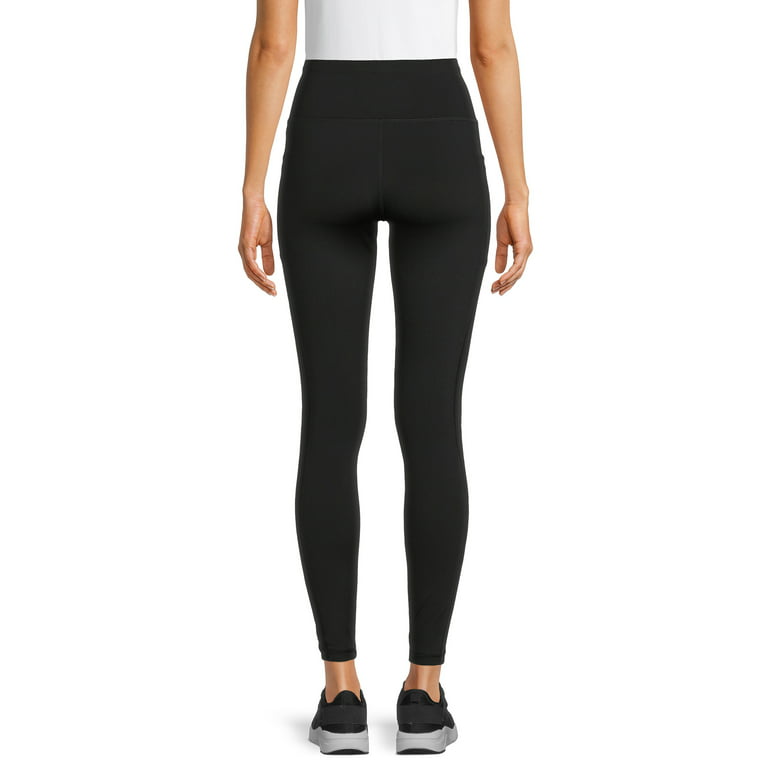Avia Women's Stretch Cotton Blend Capri Leggings with Side Pockets -  Walmart.com