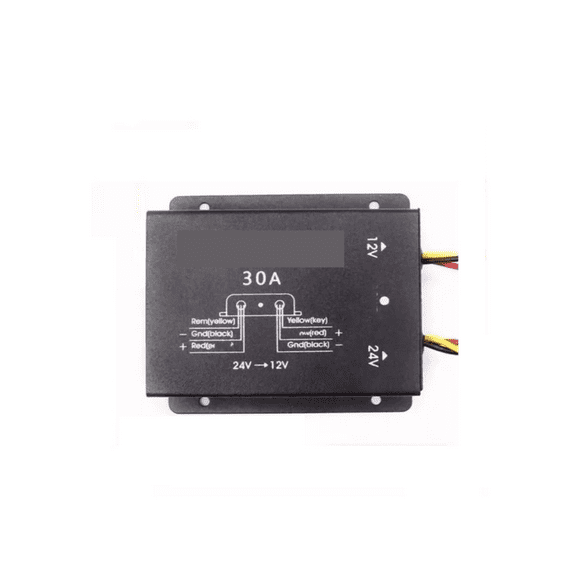 Convertidor Inversor De Voltaje De 24 V A 12 V Transformador