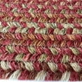 thumbnail image 2 of "Add Warmth & Style to Your Living Room with Capel American Heritage 36" x 5' Oval Braided Area Rug in Spice Color!", 2 of 5