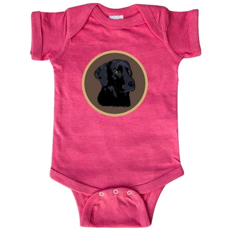 

Inktastic Black Lab Dog Labrador Retriever Gift Baby Boy or Baby Girl Bodysuit