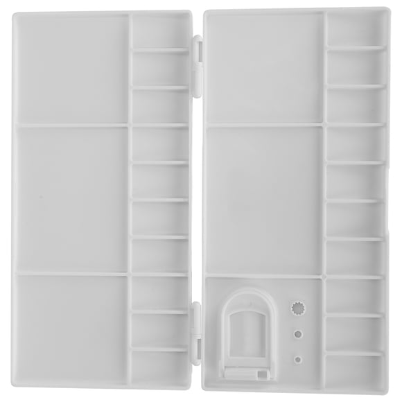 Paint Box, Lightweight Paint Storage Box Pigment Box Paint Separation Case Portable For Acrylic For Watercolor For Gouache For School For Studio For Home