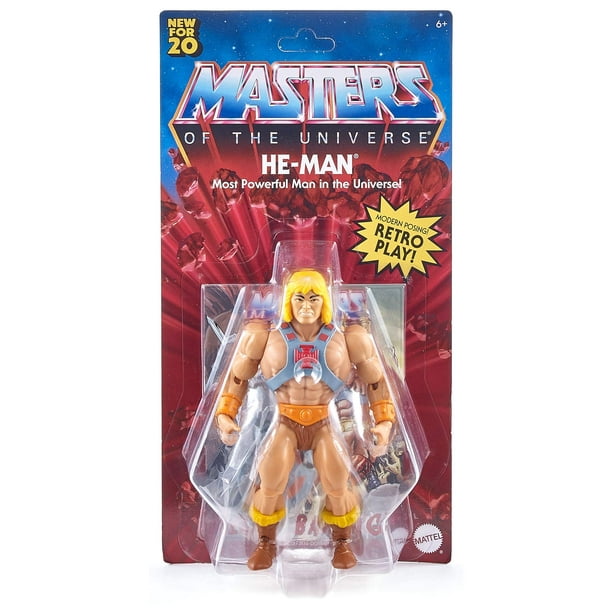 Masters of The Universe He-Man Vintage 5 1/2" Figura de acción estándar