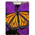thumbnail image 2 of FMSHPON Butterfly Flower Clipboard Hardboard Wood Nursing Clip Board and Pull for Standard A4 Letter 13x9 inches, 2 of 7