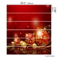 thumbnail image 6 of Fsqjgq 3D Christmas Tree Stair Stickers Decals 6Pcs/Set Christmas Balls Pattern Stair Step Stickers Removable Staircase Decals Wall Stickers, 6 of 7