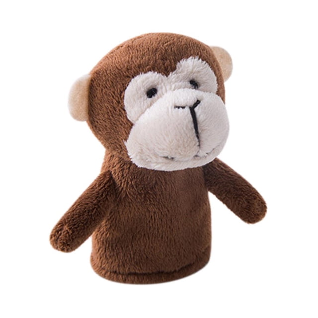 Marioneta de , Marionetas de de de Felpa Suave, Historia para Bebés - Mono marrón Sunnimix Marionetas de dedo Animales Juguetes