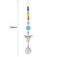 thumbnail image 2 of Crystal Ball Prism Glass Window Hanging Ornament Suncatcher, 2 of 5