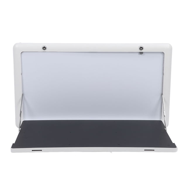 Table Murale Pliante pour VR, Gain de Place Résistante à la Décoloration 370 X 720 mm Structure Stable Table de Pique-Nique Murale Pliante pour VR Extérieur Installation Facile pour Camion