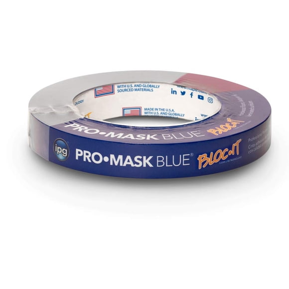 Cinta adhesiva IPG ProMask azul 1,8 cm x 55 m Premium 14 días