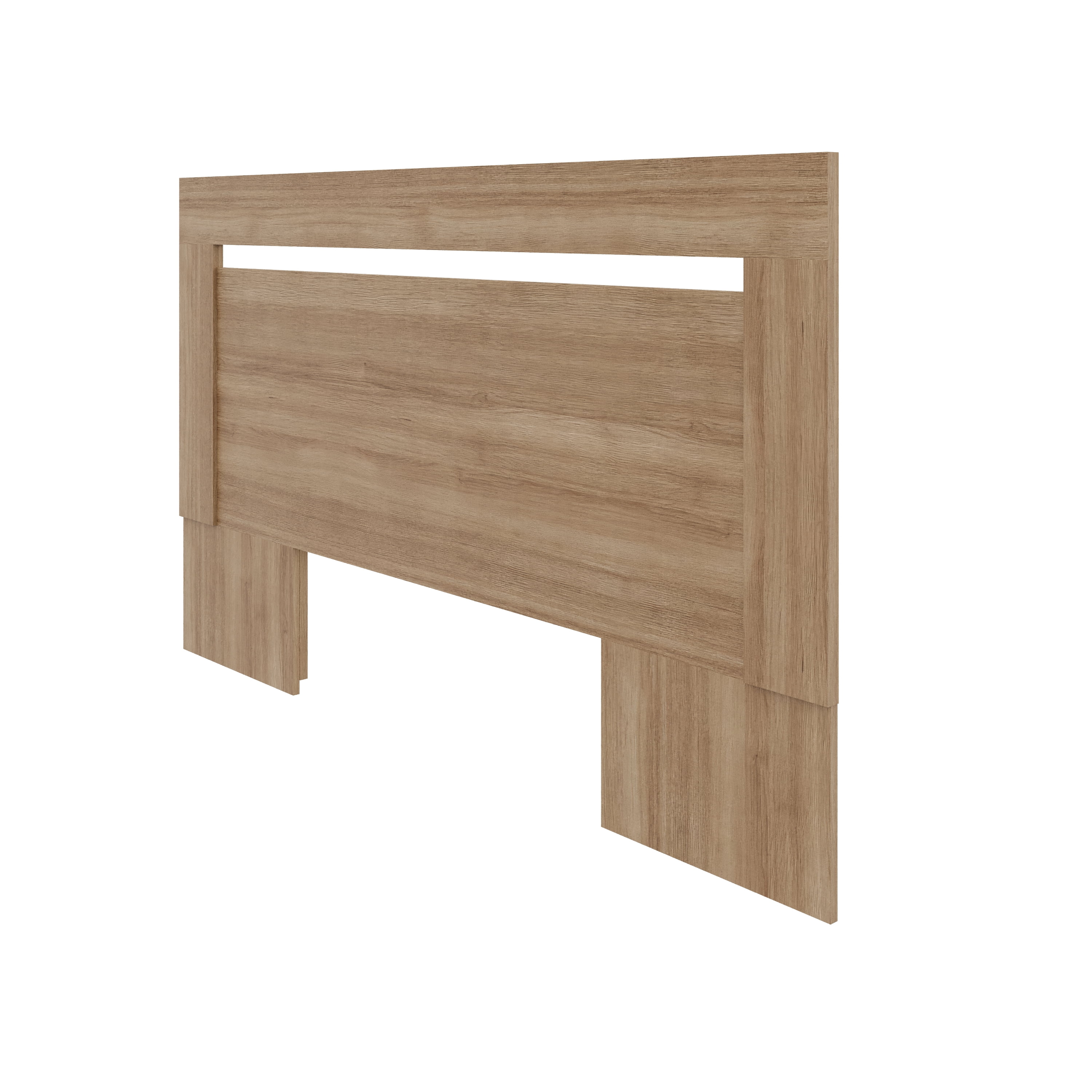 Nexera Malibu Queen Size Headboard, Brown Oak
