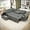 Grey, variant on 88.2" Convertible Sleeper Sofa Bed with Storage Ottoman, L-Shaped Sectional Sofa with Cup Holder & Charging Stations, Pull Out Sofa Couch with Chaise for Living Room, Grey