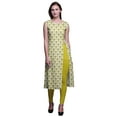 thumbnail image 1 of Bimba Printed Side Slit Straight KurtisÃ‚Â&nbsp;ForÃ‚Â&nbsp;Women Sleeveless Summer Kurta, 1 of 1