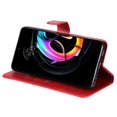 thumbnail image 2 of Estuche de Cuero PU con Cierre para Motorola Edge 20 Lite , Funda Protectora con Billetera y Correa, 2 of 6