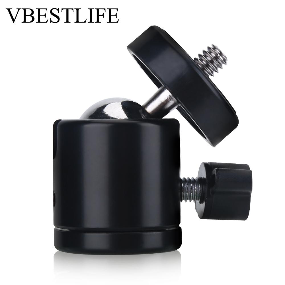 Mgaxyff Tripod Heads, Ballhead Stands Bracket,VBESTLIFE 360° Swivel