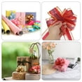 thumbnail image 4 of 16 Inch Large Pull Bow Glitter Gift Wrapping Big Pull Bows Ribbon Red for Wedding Baskets Presents Christmas Party, 4 of 6