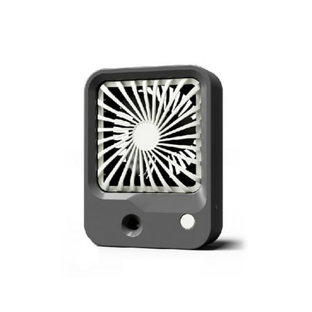 

Toma Spray Misting Fan 3 Gear Handheld Rechargeable Portable Travel Air Fans Moisturizing Cooling Humidifier Personal Mister Gray