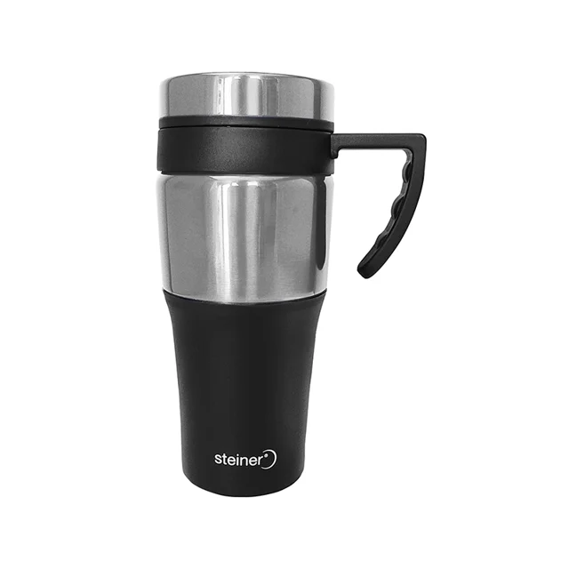Termo de Acero Inoxidable Steiner Taza Termica 420 ml Plateado