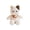 Calico Cat, variant on Running Cat Plush 15.7 Inch Alien Cat Toy – Green Space Kitten with Bib & Antenna Details – Cute Collectible Doll for Teens, Adults & Game Fans – Unique Room Decor & Gift Idea