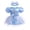 Light blue, variant on ATAIKU 3M-18M Infant Baby Girls Princess Dress Up Romper Onesie Tutu Dress Bodysuit with Headband Birthday Halloween Christmas Party Dresses