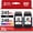 Black, Tri-Color, variant on 245XL Ink Cartridges Compatible for Canon Ink 245 and 246 for Pixma MG2522 TS3322 TS202 TR4520 TR4522 Printer (Black Tri-Color)