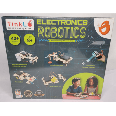 Butterflyedufields 40 In 1 Kit for Age 8+ DIY Robots & Electronics