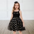thumbnail image 2 of FAIWAD Robe d'Été pour Filles Tout-Petits 2 Pcs Sans Manches en Tulle avec Bandeau Robe de Princesse pour Fête d'Anniversaire, 2 of 4