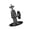 black-8cm, variant on Universally Iron Wall Mount For Surveillances Cameras 360 Swivels Adjustable Angles Iron Construction Holder