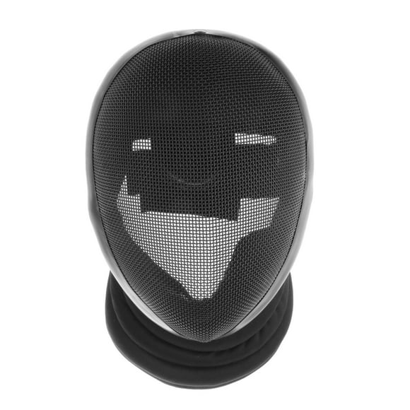Protección de la cubierta facial con forro interior Comfort Kendo Epee Gears Casco de esgrima duradero para Masque Competición Accesorios Dispositivo M Sunnimix Esgrima proteger