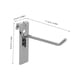 thumbnail image 2 of BESTYASH 10Ud Pesados De Metal Para Pegboard Organizador De Pared Para O Taller Plata, 2 of 8