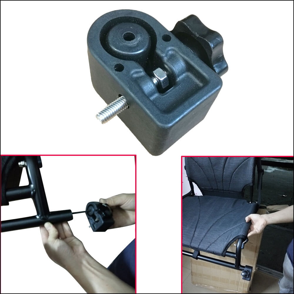 1 Pair Canoe Boat Chair Kayak Seat Foot Bracket Fixing Secure Fastener Screw Supporter Replacement Kayak Chair accessories