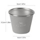 thumbnail image 2 of Mini taza para acampar de 50ml, vaso de café de acero inoxidable para exteriores, taza de pinta ligera apilable para senderismo y pesca, 4 Uds., 2 of 9