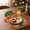 Green, variant on Orangide Christmas Gingerbread Placemats Set Cute Boy Girl Character Decorative Table Mats for Home Dining Table Winter Festive Holiday Decor