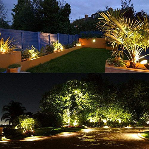 8 Pack ZUCKEO Low Voltage Landscape Lights LED Landscape Lighting 5W 12V 