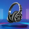 thumbnail image 1 of Graffiti Headworn Bluetooth Earphones 5.0 Foldable And Retractable Sport, 1 of 2